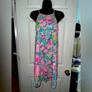 Lilly Pulitzer Womens Margot Dress  HOT ON THE SCENE $108 Floral Sz XS